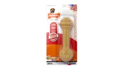 312508 Nylabone Dura Chew Barbell Peanut Butter 1 Piece