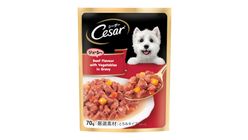 CESAR | BEEF FLAVOUR WITH VEGETABLES IN GRAVY 70g (101123797)