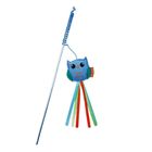AMY N CAROL | FOREST PLAYMATE SERIES CAT TEASER - OWL (BLUE) (45cm) 0.024kg (BWAT3926)