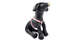 TRUSTIE | Dog Harness- Plain (Pink) (10mmx25-35cm) 0.09kg (BWDH2202PK)