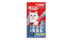 CIAO | STICK TUNA (KATSUO) IN JELLY 15g x 4 sticks (CIS082)