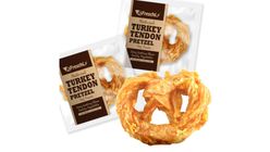 AFRESCHI | NATURAL TURKEY TENDON PRETZEL - SMALL (AFS-TPZ01S) | 1pc