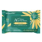 AG SILVER PET WIPES ALOE VERA 10 SHEETS (NPS12)