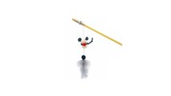 AMY N CAROL | FEATHER SERIES CAT TEASER-MOUSE (57cm) 0.019kg (BWAT3917)