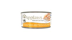 APPLAWS | TIN CHICKEN BREAST WITH TUNA FILLET IN BROTH (CATS) 70g (MPM01027CEA)