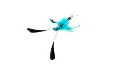 AMY N CAROL | CAT TEASER LONG STICK STAINLESS STEEL SPRING (BLUE) 0.05kg (BWAT3875)