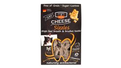 109072 Qchefs Natural Cheese Sizzles Dog Dental Chew 65g