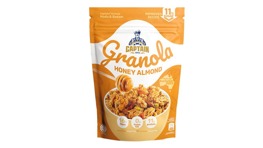 Captain Honey Almond Granola Muesli 200g