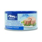 Meadows Yellow Fin Tuna Chunks In Spring Water 185g