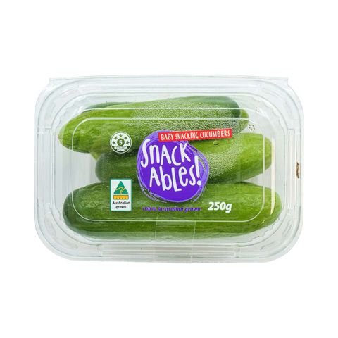 Australia Snackables Cucumber 250g