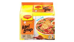 Maggi 2-Min Noodles (Kari Letup) 5 x 79g