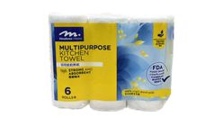 Meadows Home Kitchen Towel 6 Rolls 60 Sheets