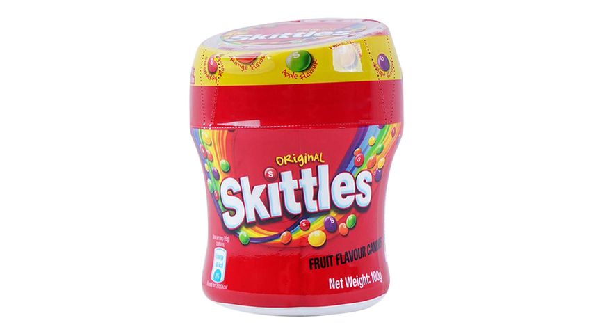 Skittles Biggie Bottle Candy Original 100g