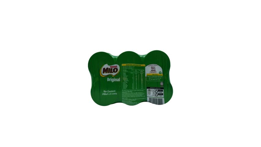 Milo Activ-Go Original Cans 6s x 240ml
