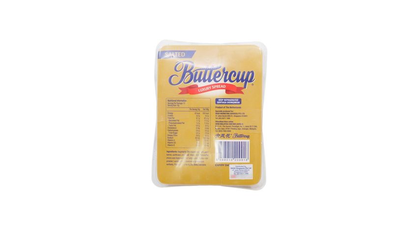 Buttercup Luxury Spread Salted Portion 12 Pieces x 10g