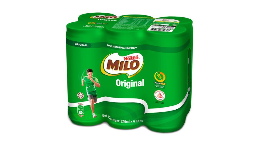 Milo Activ-Go Original Cans 6s x 240ml