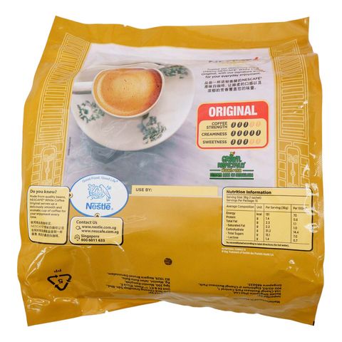 Nescafe White Coffee Sachet Original  15s x 36g