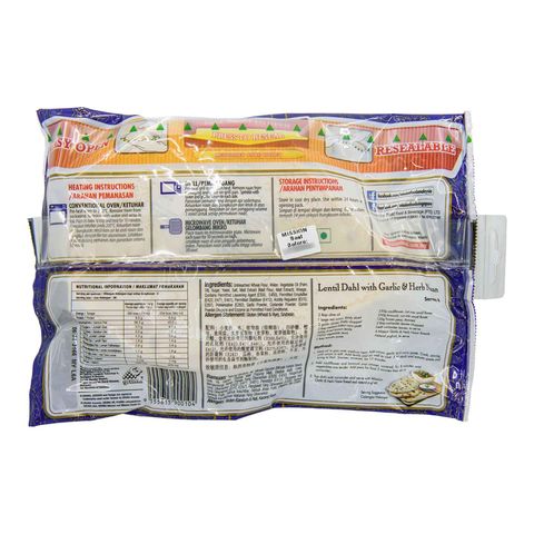 Mission Garlic & Herb Naan 400g