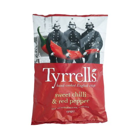 Tyrrell's Sweet Chilli and Red Pepper Crisps 150g