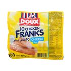 Doux Chicken Franks with Cheese 400g