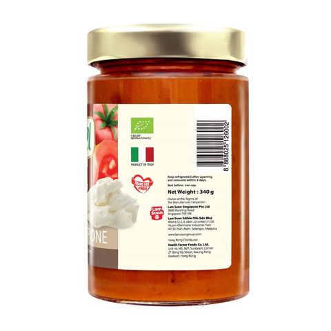 Naturel Organic Pasta Sauce - Mascarpone 340g