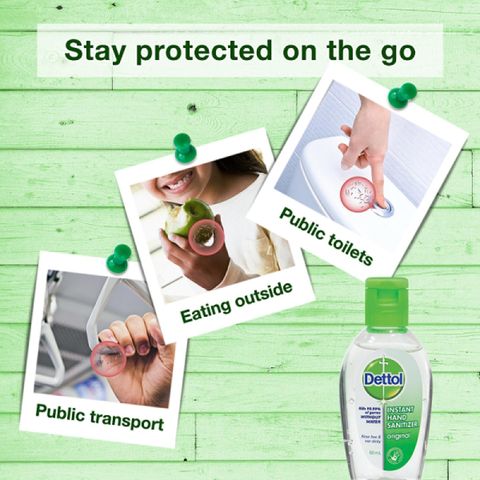 Dettol Instant Hand Sanitizer Original 50ml