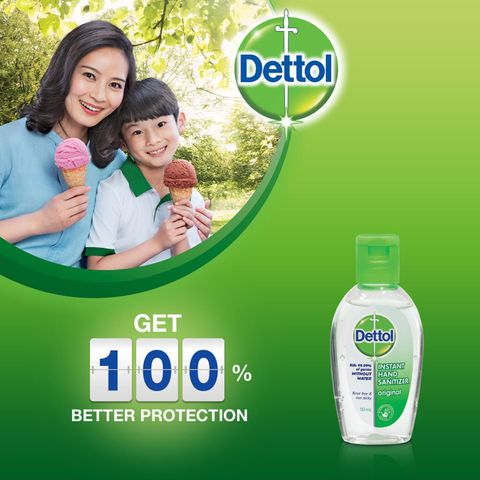 Dettol Instant Hand Sanitizer Original 50ml