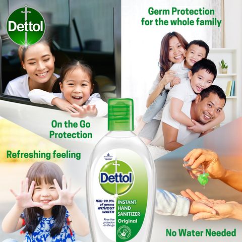 Dettol Instant Hand Sanitizer Original 50ml