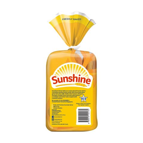 Sunshine Butter Rolls 180g