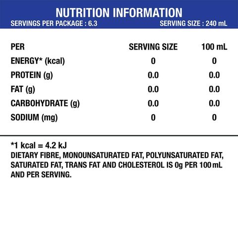 Dasani Drinking Water 1.5L