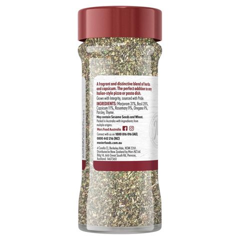 Masterfoods Italian Herbs 10g