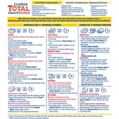 Clorox Bleach - Lemon 1L