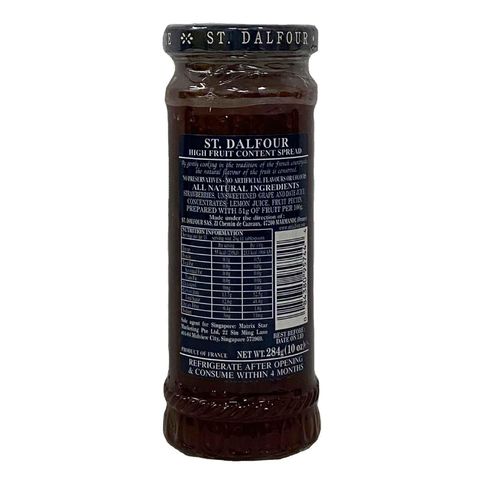 St Dalfour Strawberry Jam 284g