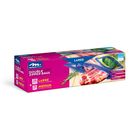 Meadows Home Double Zip Bags M + L 50pcs