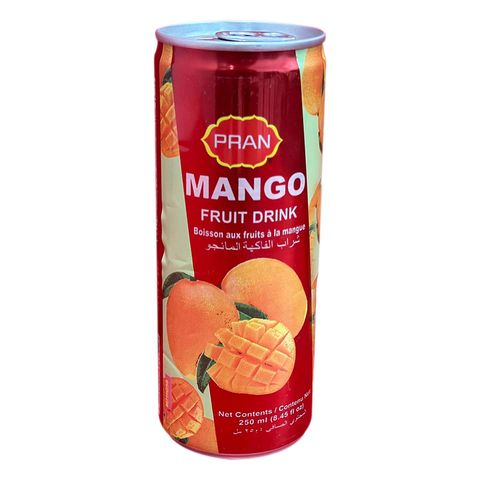 Pran Mango Fruit Drink Can 250ml