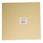 Redman Cake Board 10 x 10" Square Gold 5 Pieces - 56350