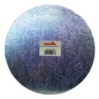 Redman Wooden Cake Board Rd Silver 14" 1 Piece - 61363