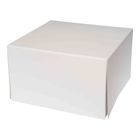 Redman Cake Box Plain White 10 x 10 x 6" 1 Piece - 62062