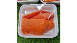Sliced Papaya Large Pack 切片木瓜 (1 Box) 500g