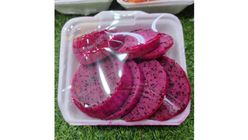 Sliced Red Dragon Fruit Large Pack 切片龙珠果 (1 Box) 500g