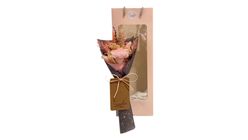 Starships Flowers and Balloons Mini Bouquet - Preserved Carnation (Pink) 1 Bouquet