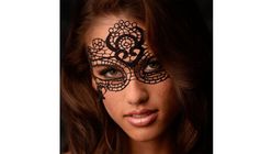 Greygasms The Enchanted Black Lace Mask Black 1pc