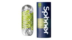 Tenga Spinner 03 Shell Masturbator - Green 1pc - SPN-003