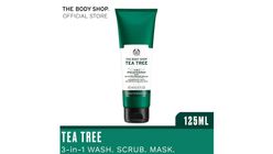 The Body Shop Tea Tree 3-in-1 Wash. Scrub. Mask. 125ml