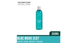 The Body Shop Blue Musk Zest Hair and Body Wash 250ml
