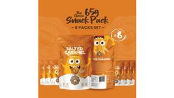 The Kettle Gourmet Salted Caramel Snack Monsters 8 Packs x 65g