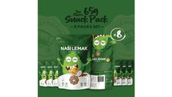 The Kettle Gourmet Nasi Lemak Snack Monsters 8 Packs x 65g