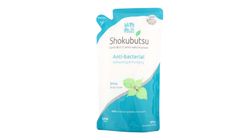 SHOKUBUTSU Anti-Bacterial Body Foam Refill 600ml - Refreshing & Purifying