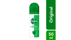 DETTOL Instant Hand Sanitizer 2-In-1 Spray With Aloe Vera Extract (Equally Protects Both Hands and Surfaces) 50ml
