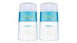 L'OREAL DE Gentle Lip & Eye Makeup Remover Twin Pack 125ml x 2s